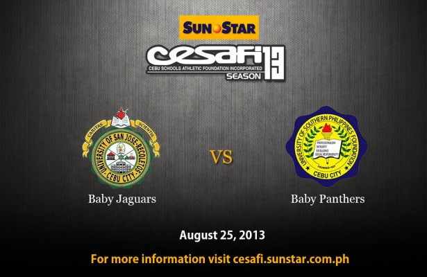 USJ-R Baby Jaguars vs USPF Baby Panthers – August 25, 2013